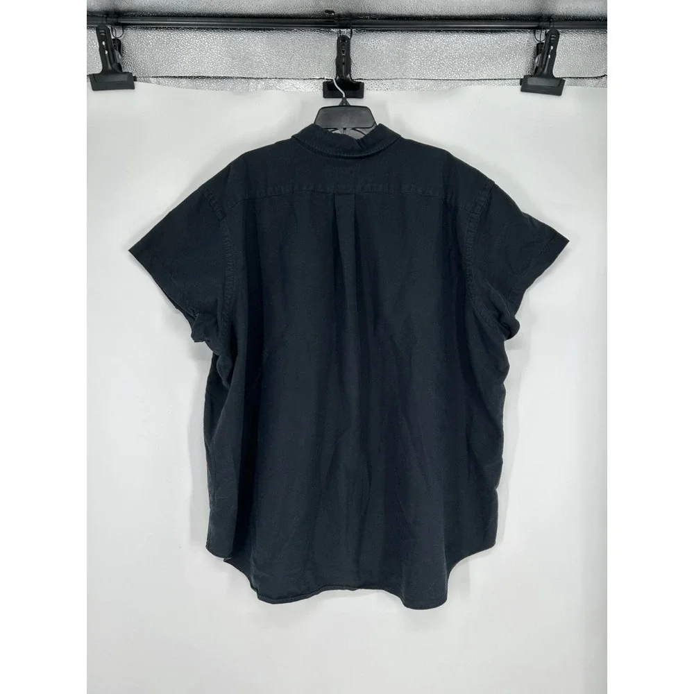 Polo Ralph Lauren Shirt 3XB 3XL Big Black Short Sleeve Button Down 100% Cotton